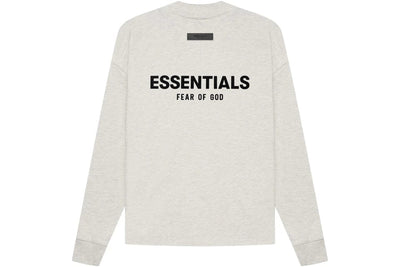 ESSENTIALS CLOTHING ESSENTIALS FOG LONG SLEEVE LIGHT HEATHER OATMEAL SS22