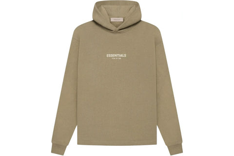 ESSENTIALS CLOTHING ESSENTIALS FOG RELAXED HOODIE OAK
