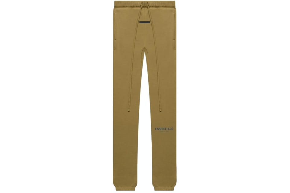 ESSENTIALS CLOTHING ESSENTIALS FOG SWEATPANTS AMBER