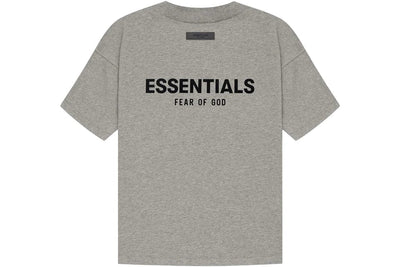 ESSENTIALS CLOTHING ESSENTIALS FOG T-SHIRT DARK HEATHER OATMEAL SS22