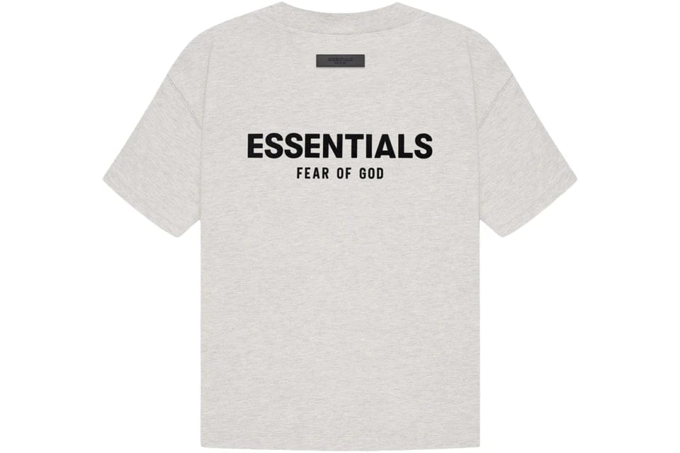 ESSENTIALS CLOTHING ESSENTIALS FOG T-SHIRT LIGHT HEATHER OATMEAL SS22