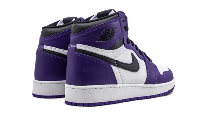 JORDAN SHOES JORDAN 1 HIGH COURT PURPLE WHITE GS