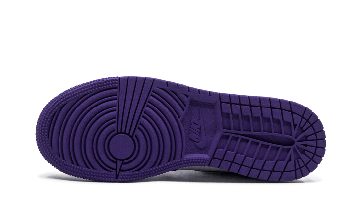 JORDAN 1 HIGH COURT PURPLE WHITE GS ONE OF A KIND