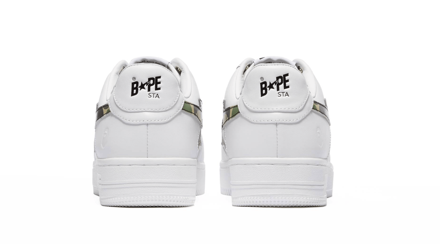 BAPE SHOES BAPE STA ABC CAMO GREEN