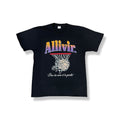 ALLIVIR LEAGUE CLOTHING ALLIVIR LEAGUE VINTAGE T-SHIRT BLACK