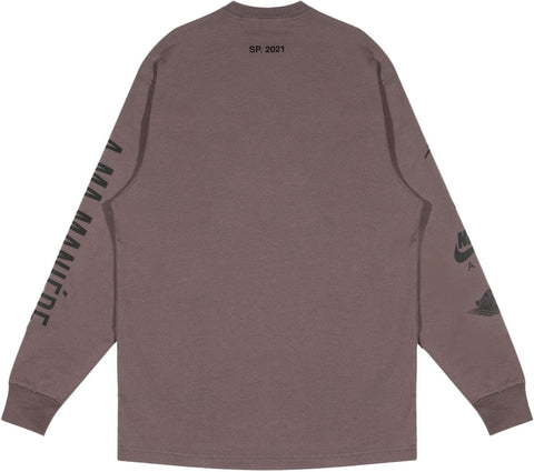 A MA MANIERE CLOTHING JORDAN X A MA MANIERE LONG SLEEVE SHIRT CLAY