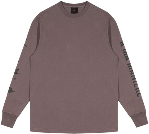 A MA MANIERE CLOTHING JORDAN X A MA MANIERE LONG SLEEVE SHIRT CLAY