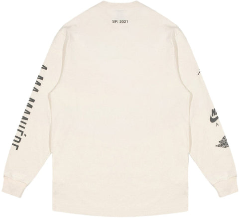 A MA MANIERE CLOTHING JORDAN X A MA MANIERE LONG SLEEVE SHIRT NATURAL