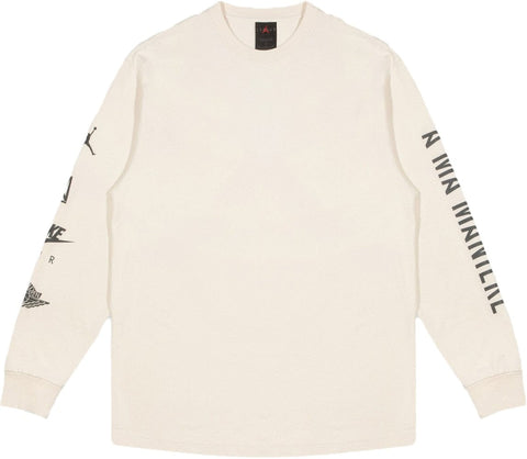 A MA MANIERE CLOTHING JORDAN X A MA MANIERE LONG SLEEVE SHIRT NATURAL
