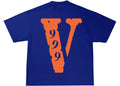 VLONE CLOTHING JUICE WRLD X VLONE 999 TEE BLUE
