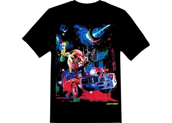 JUICE WRLD X VLONE COSMIC RACER TEE BLACK – ONE OF A KIND