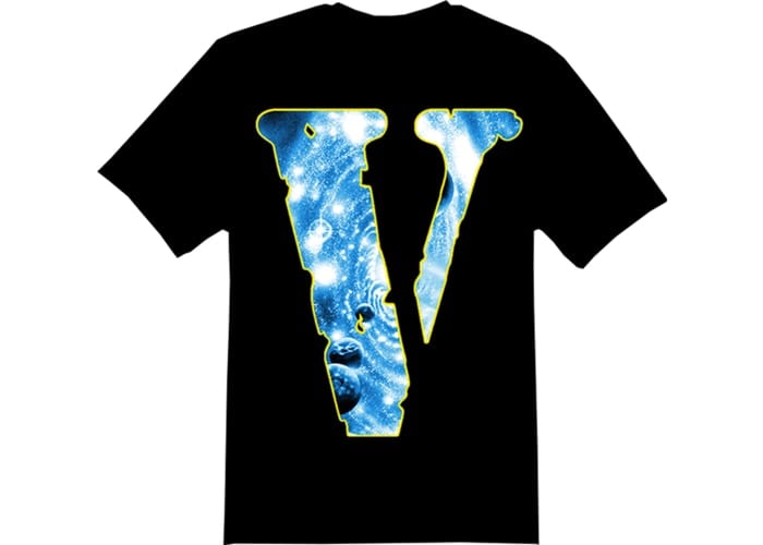 VLONE CLOTHING JUICE WRLD X VLONE COSMIC RACER TEE BLACK