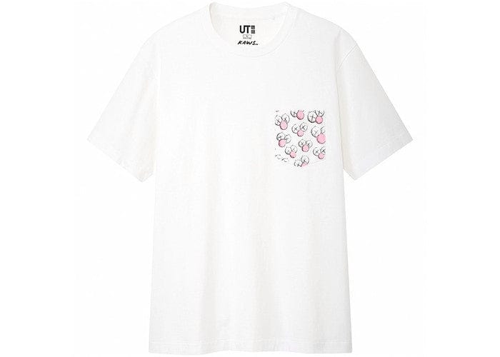 KAWS CLOTHING KAWS x UNIQLO BFF POCKET T PINK