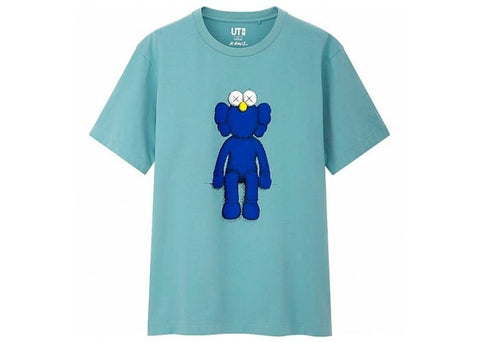 KAWS CLOTHING KAWS x UNIQLO BFF BLUE TEE