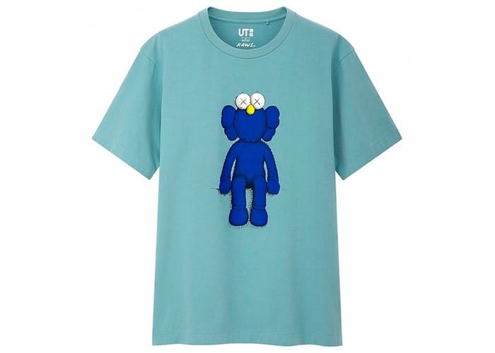 KAWS CLOTHING KAWS x UNIQLO BFF BLUE TEE