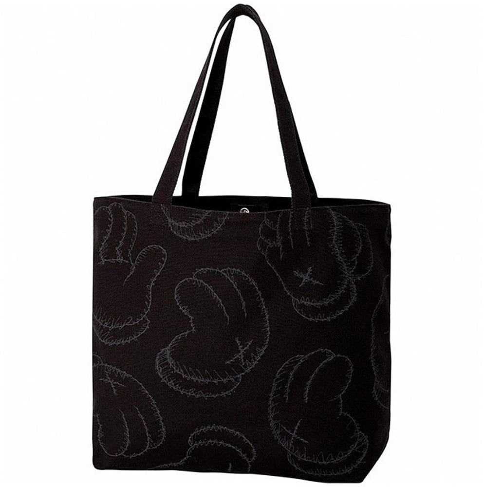 KAWS ACCESSORIES KAWS X UNQLO TOTE HANDS BLACK 0UkrpBUG0