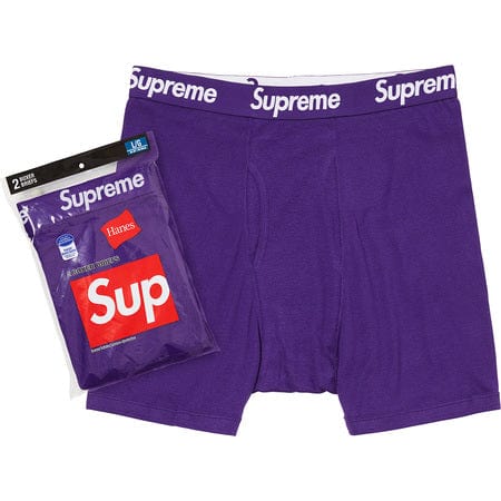 SUPREME CLOTHING SUPREME BOXER BRIEF PURPLE