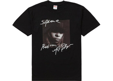 SUPREME CLOTHING SUPREME MARY J. BLIGE TEE BLACK
