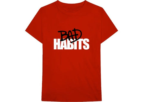 VLONE CLOTHING NAV X VLONE DRIP T-SHIRT RED