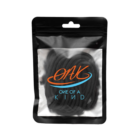 ONE OF A KIND™ ROUNDED LACES BLACK