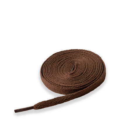 ONE OF A KIND™  FLAT LACES DARK BROWN