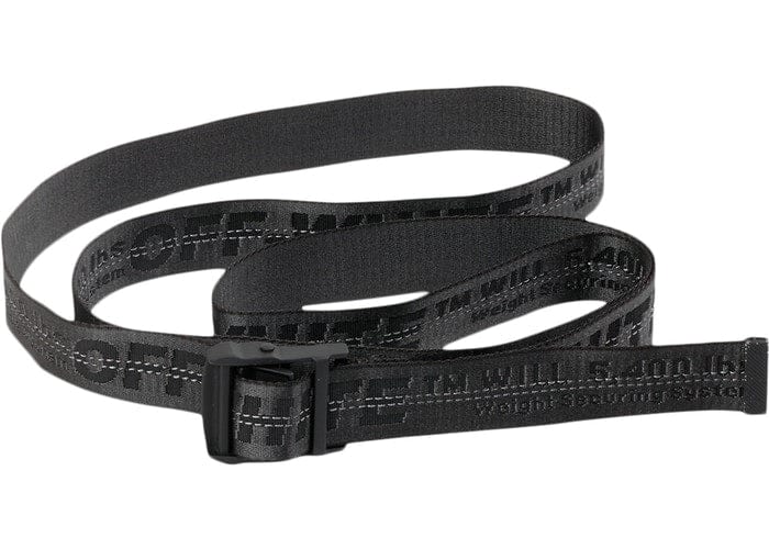 OFF WHITE ACCESSORIES OFF WHITE INDUSTRIAL BELT BLACK