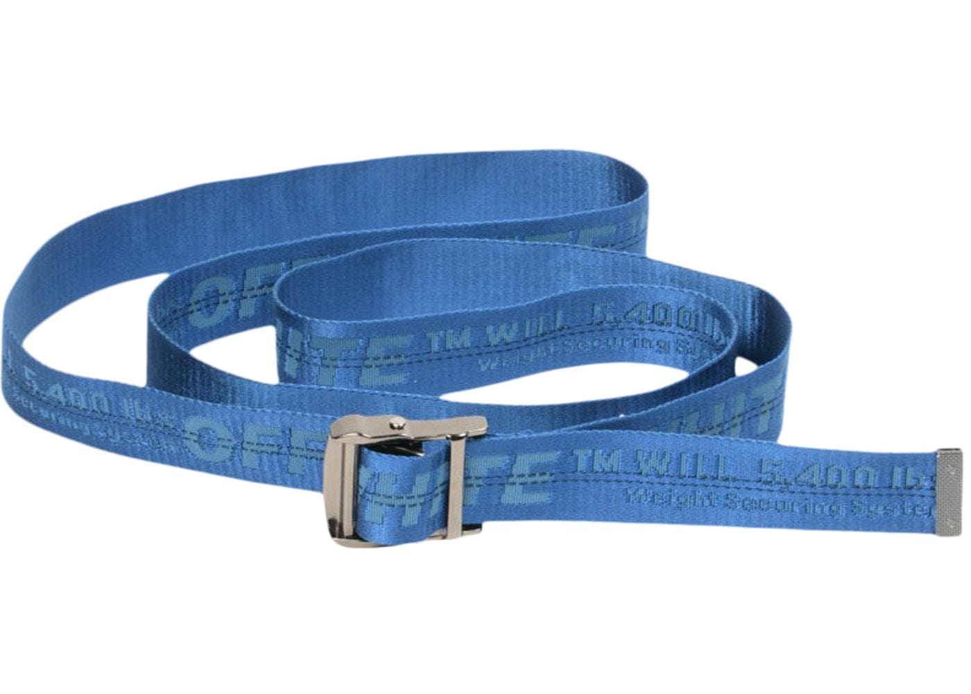 OFF WHITE ACCESSORIES OFF WHITE INDUSTRIAL BELT BLUE BOiB9ZQKy