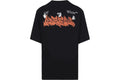 OFF WHITE CLOTHING OFF WHITE GRAFFITI LOGO T-SHIRT BLACK