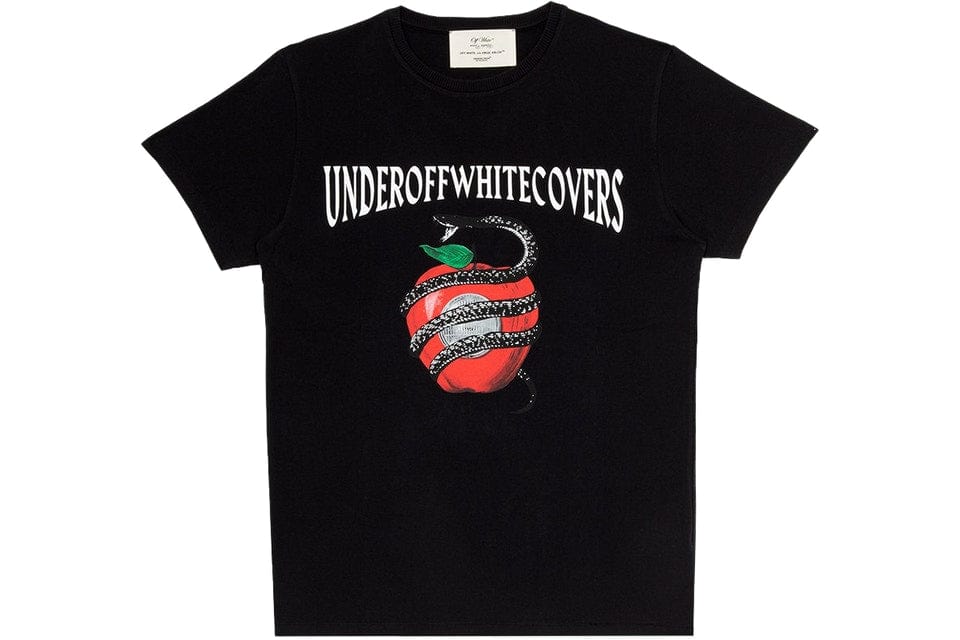 OFF WHITE CLOTHING OFF WHITE x UNDERCOVER APPLE T-SHIRT BLACK / RED