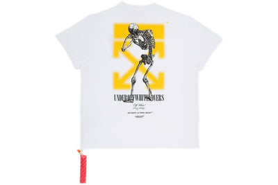 OFF WHITE CLOTHING OFF WHITE x UNDERCOVER HAND DARK T-SHIRT BLANC / JAUNE KopNg-Lfp