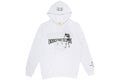 OFF WHITE CLOTHING OFF WHITE UNDERCOVER SKELETON RVRS HOODIE WHITE