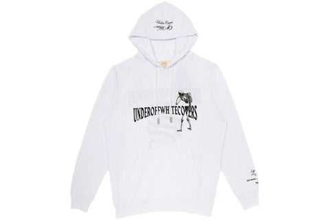 OFF WHITE CLOTHING OFF WHITE UNDERCOVER SKELETON RVRS HOODIE WHITE
