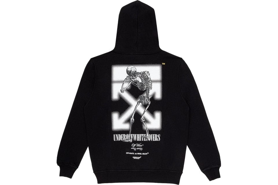OFF WHITE CLOTHING OFF WHITE x UNDERCOVER SKELETON ZIPPED HOODIE