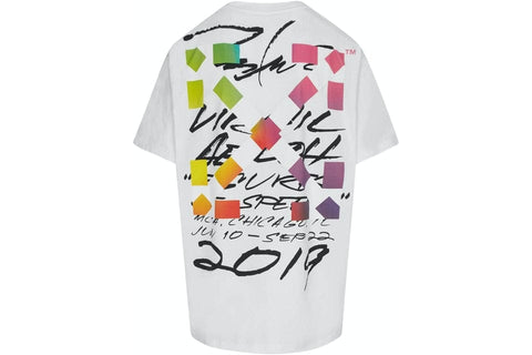 OFF WHITE CLOTHING OFF WHITE X FUTURA OVERSIZED ALIEN TEE WHITE