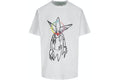 OFF WHITE CLOTHING OFF WHITE X FUTURA OVERSIZED ALIEN TEE WHITE