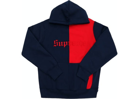 Supreme Clothing SUPREME OLD ENGLISH HOODED SWEATSHIRT RED