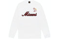 OVO CLOTHING OVO X NBA LONG SLEEVE T-SHIRT MIAMI HEAT