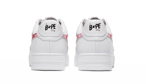 BAPE SHOES BAPE STA ABC CAMO PINK