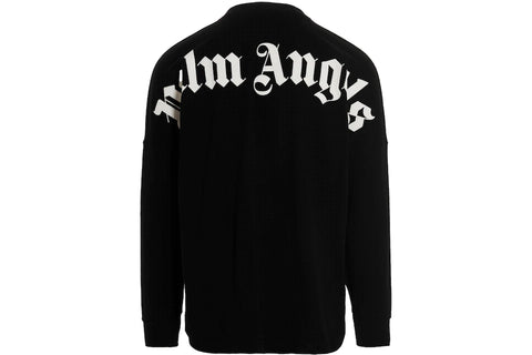 PALM ANGELS CLASSIC LOGO LONG SLEEVE BLACK