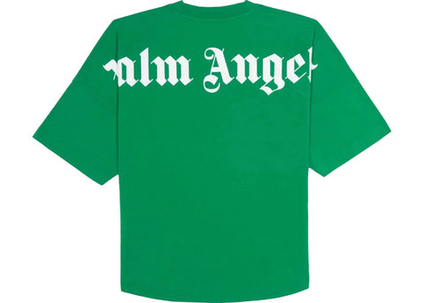 PALM ANGELS CLOTHING PALM ANGELS CLASSIC LOGO T-SHIRT FOREST GREEN
