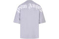 PALM ANGELS CLOTHING PALM ANGELS CLASSIC LOGO T-SHIRT GREY / WHITE
