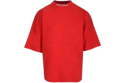 PALM ANGELS CLOTHING PALM ANGELS CLASSIC LOGO T-SHIRT ROUGE