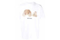 PALM ANGELS CLOTHING PALM ANGELS TEDDY BEAR T-SHIRT WHITE