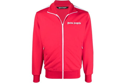 PALM ANGELS CLOTHING PALM ANGELS TRACK JACKET RED
