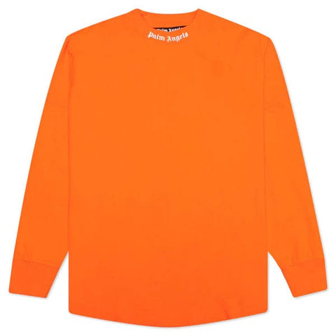 PALM ANGELS CLOTHING PALM ANGELS CLASSIC LOGO LONG SLEEVE ORANGE