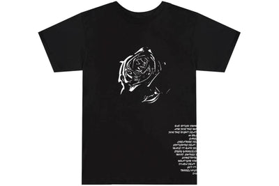 VLONE CLOTHING VLONE X POP SMOKE TRACKLIST TEE BLACK