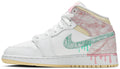 JORDAN SHOES JORDAN 1 MID PAINT DRIP GS