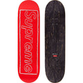 SUPREME ACCESSORIES SUPREME KAWS CHALK LOGO SKATEBOARD DECK RED