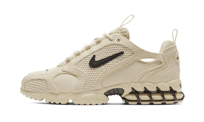 NIKE SHOES AIR ZOOM SPIRIDON CAGED STUSSY FOSSIL