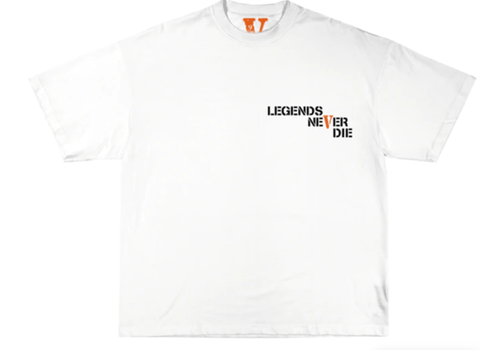 VLONE CLOTHING JUICE WRLD X VLONE 999 TEE WHITE